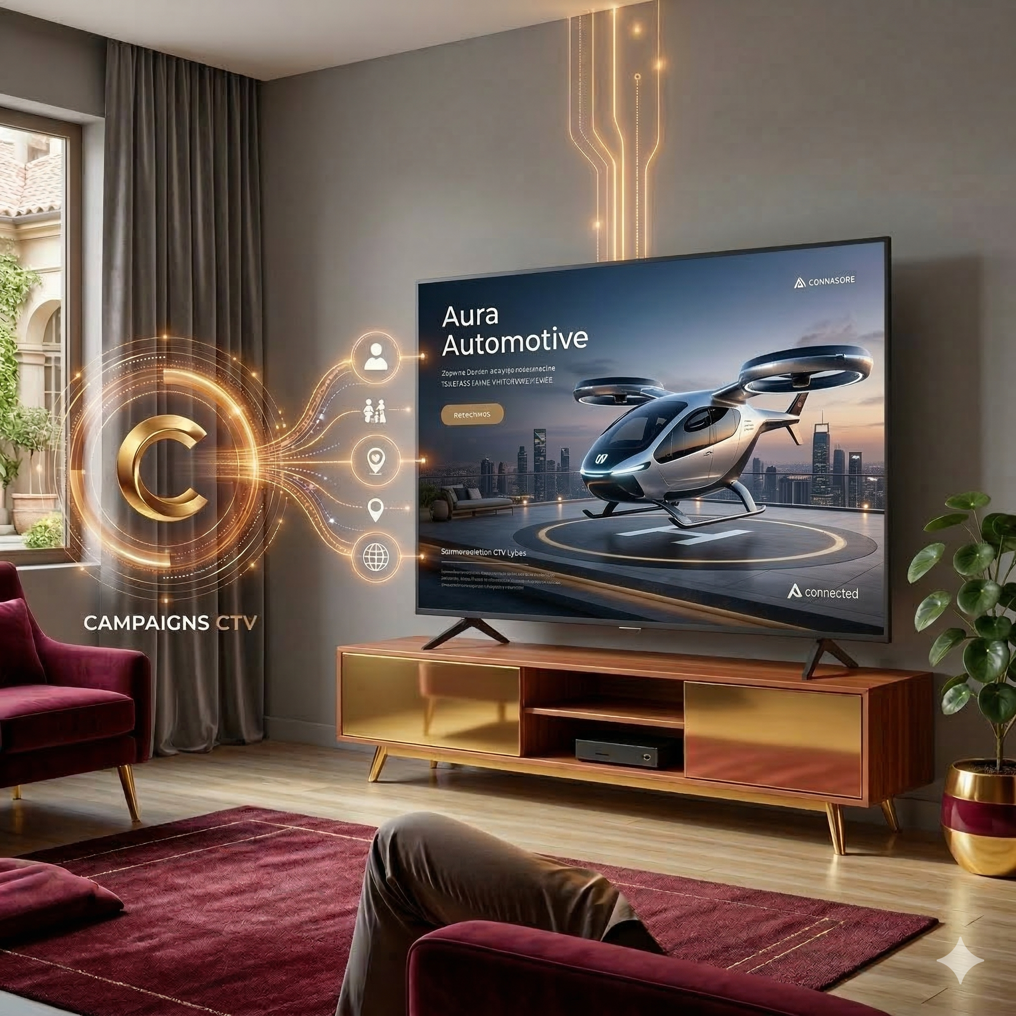 CTV-Kampagnen – Connected TV Smart TV Streaming